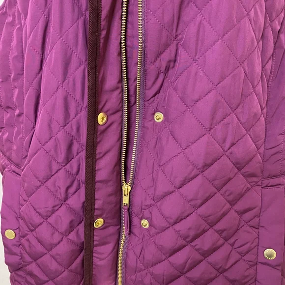 Talbots Fleece Jacket in Rich Purple - Picture 7 of 11